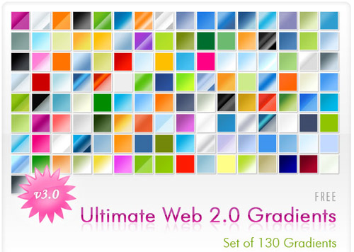 градиенты web 2.0 gradient