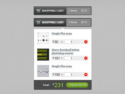Лучшие примеры дизайна корзины покупок - Shopping Cart